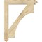 Ekena Millwork Westlake Arts & Crafts Rough Sawn Bracket, Douglas Fir, 4"W x 32"D x 40"H BKT04X32X40WTL03RDF - alternate 2